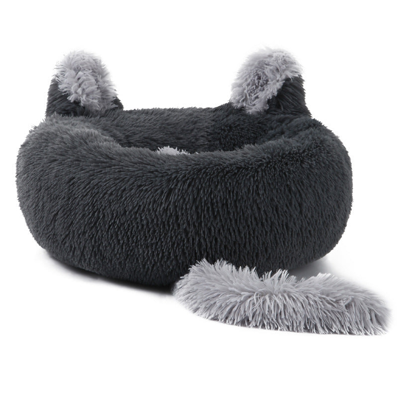 Long-tail rabbit pet nest for winter