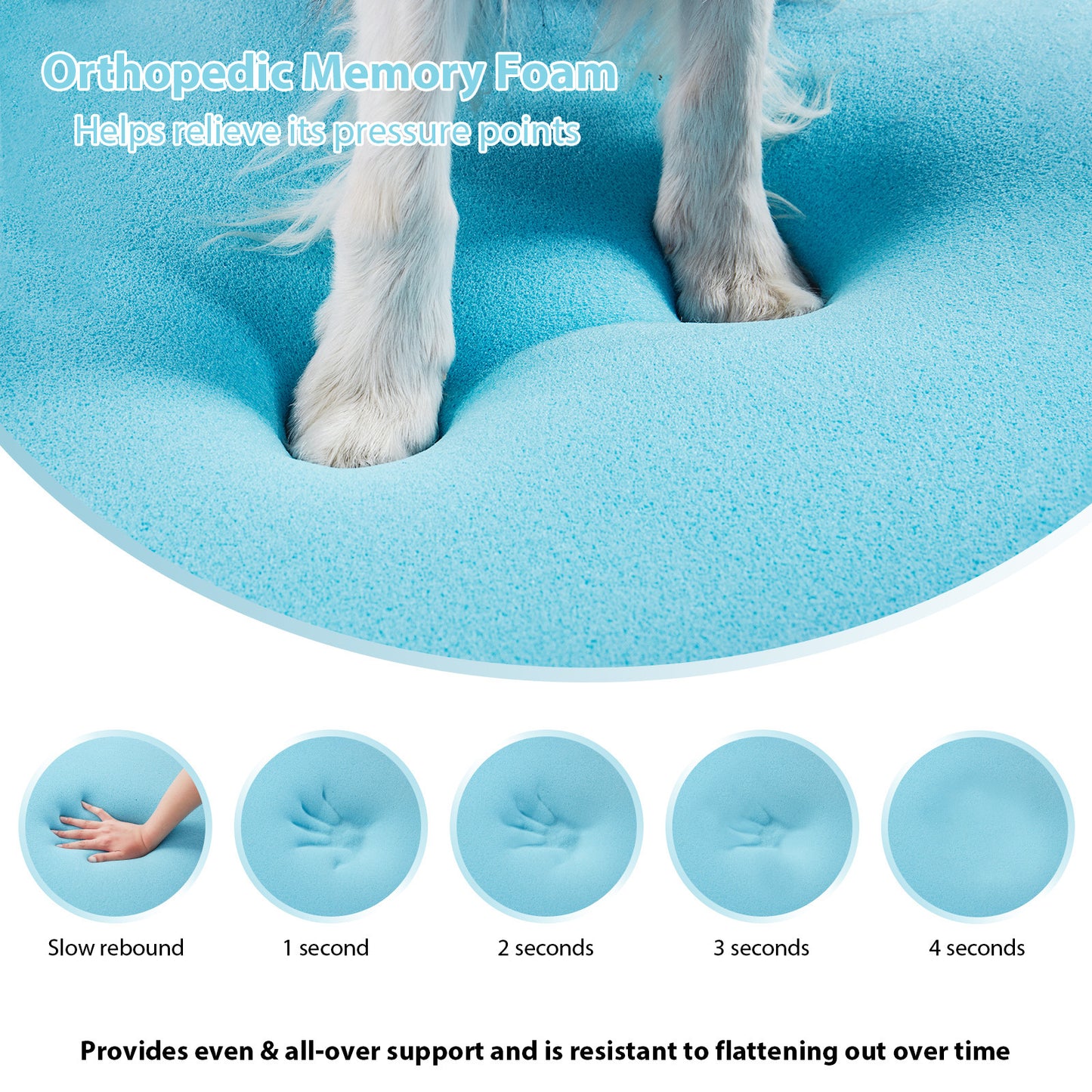 Detachable Memory Sponge Four Seasons Universal Pet Bed