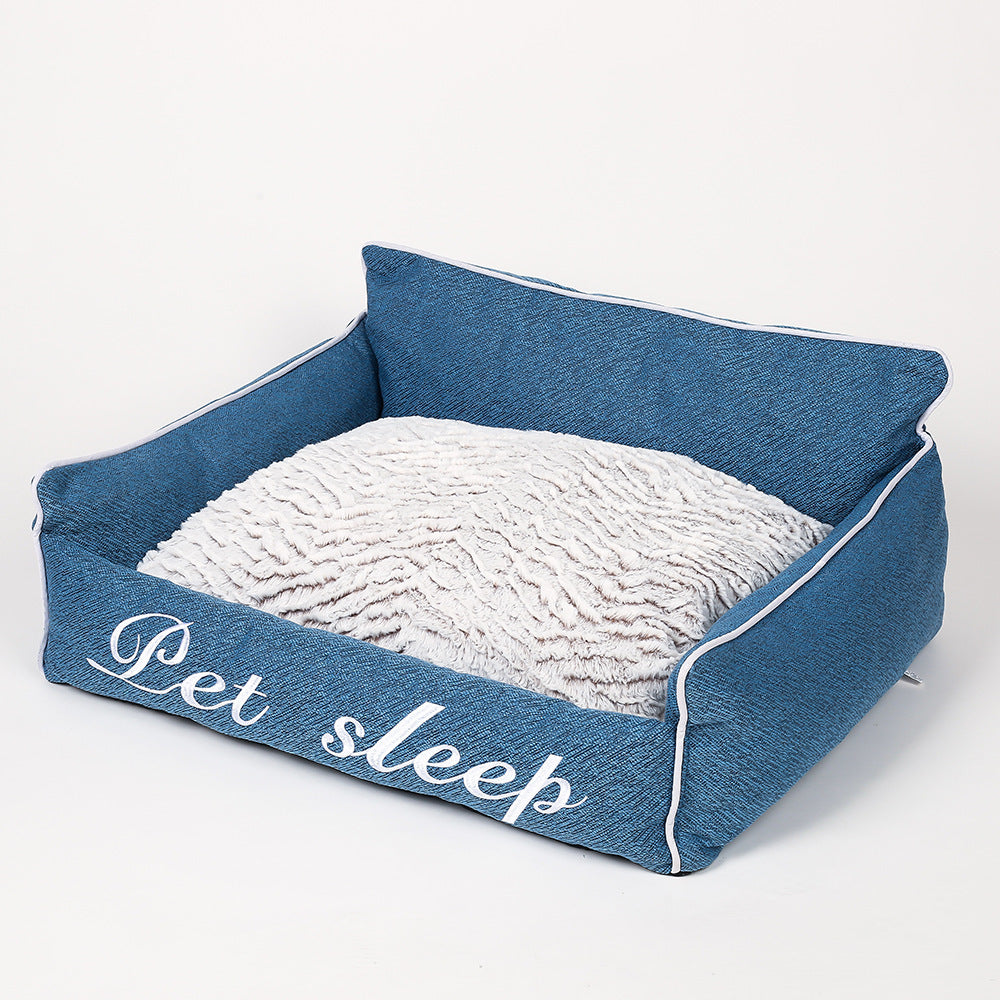 Plush kennel comfort bed, S-XL