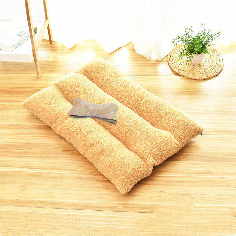 Warm thick large dog bed, Golden Retriever-sized