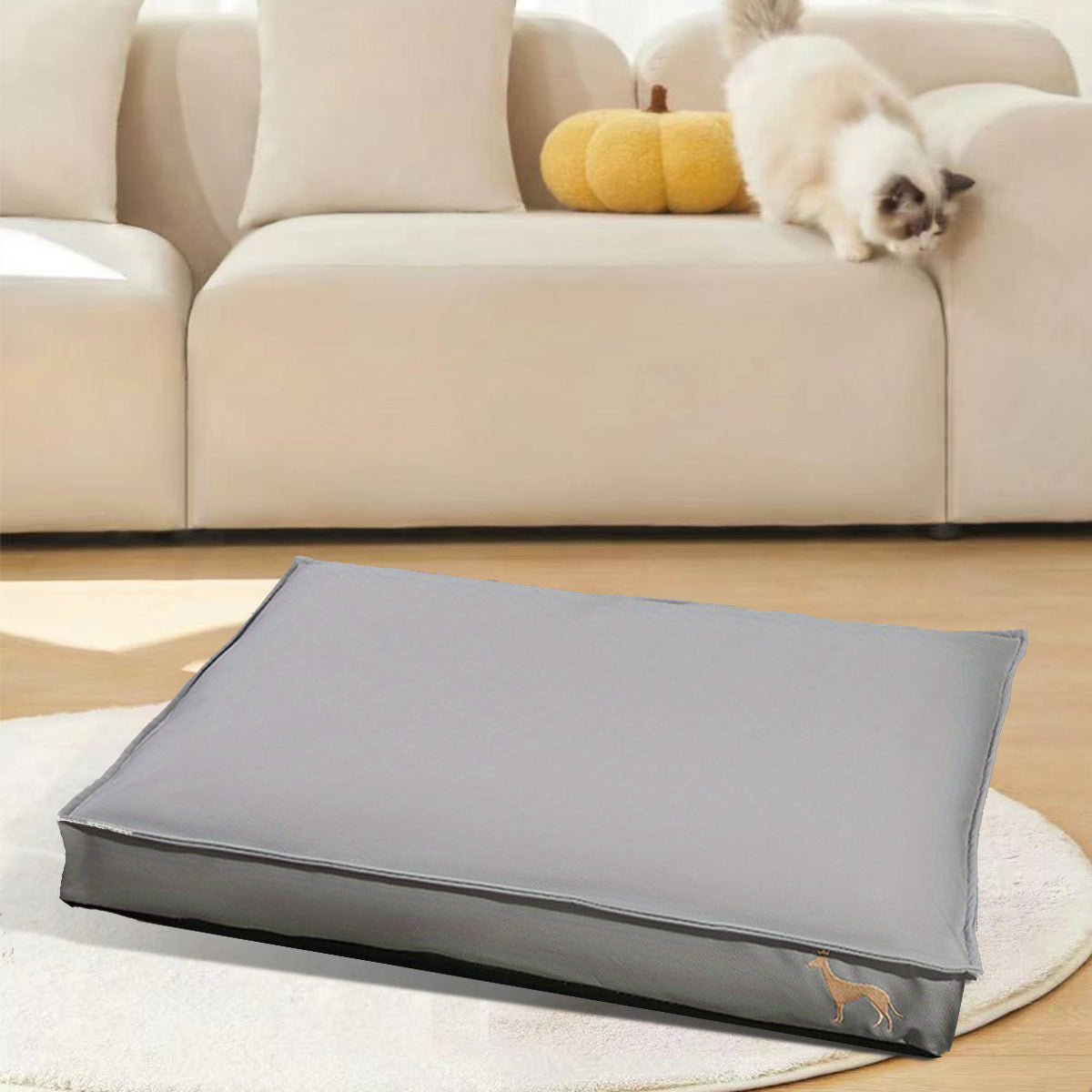 Waterproof scratch-resistant cat litter mat