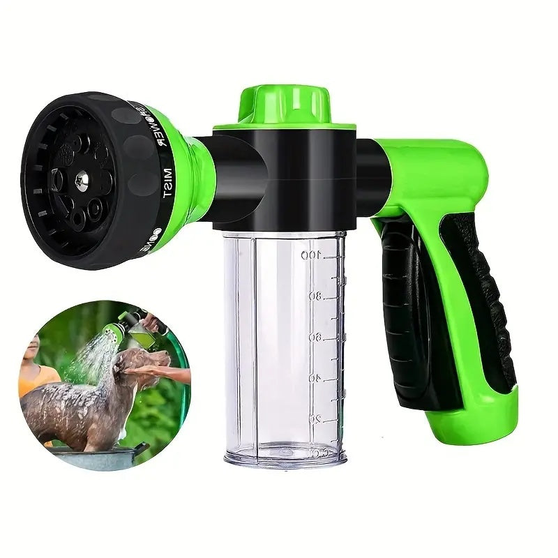 8-in-1 high-pressure pet shower sprayer