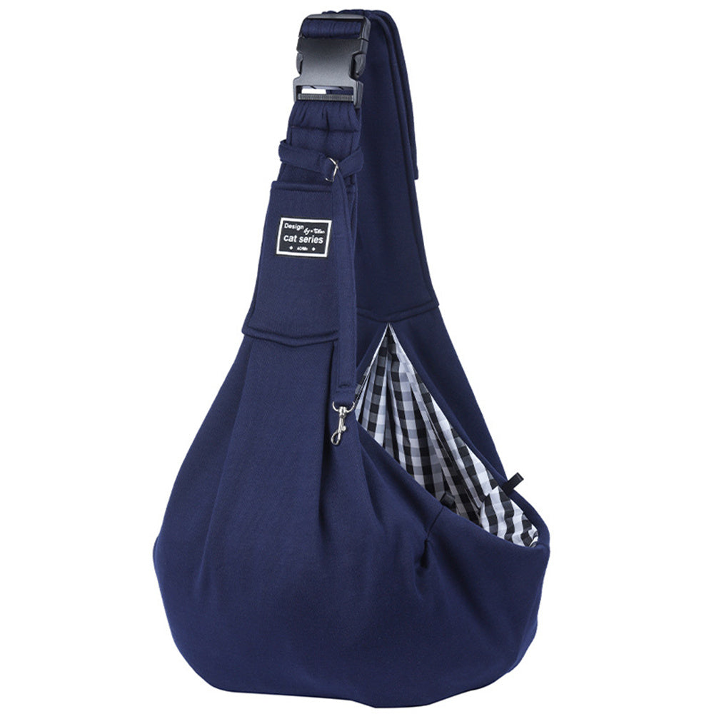 Adjustable cotton sling carrier bag