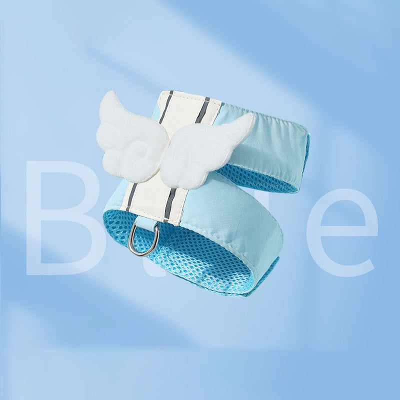 Angel wings cat harness & leash set