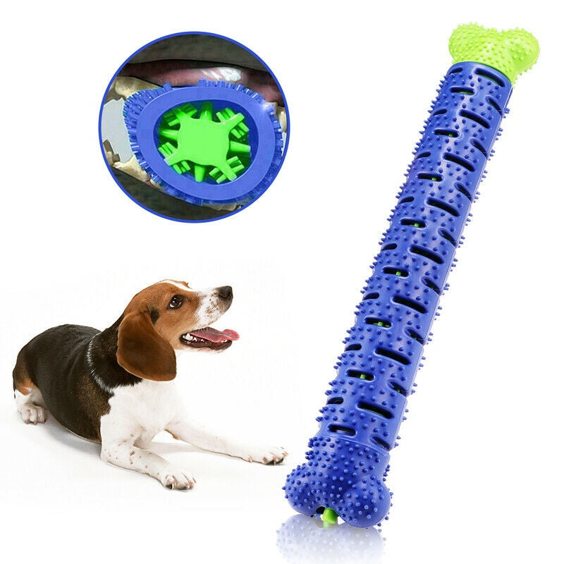 Silicone molar toothbrush chew stick