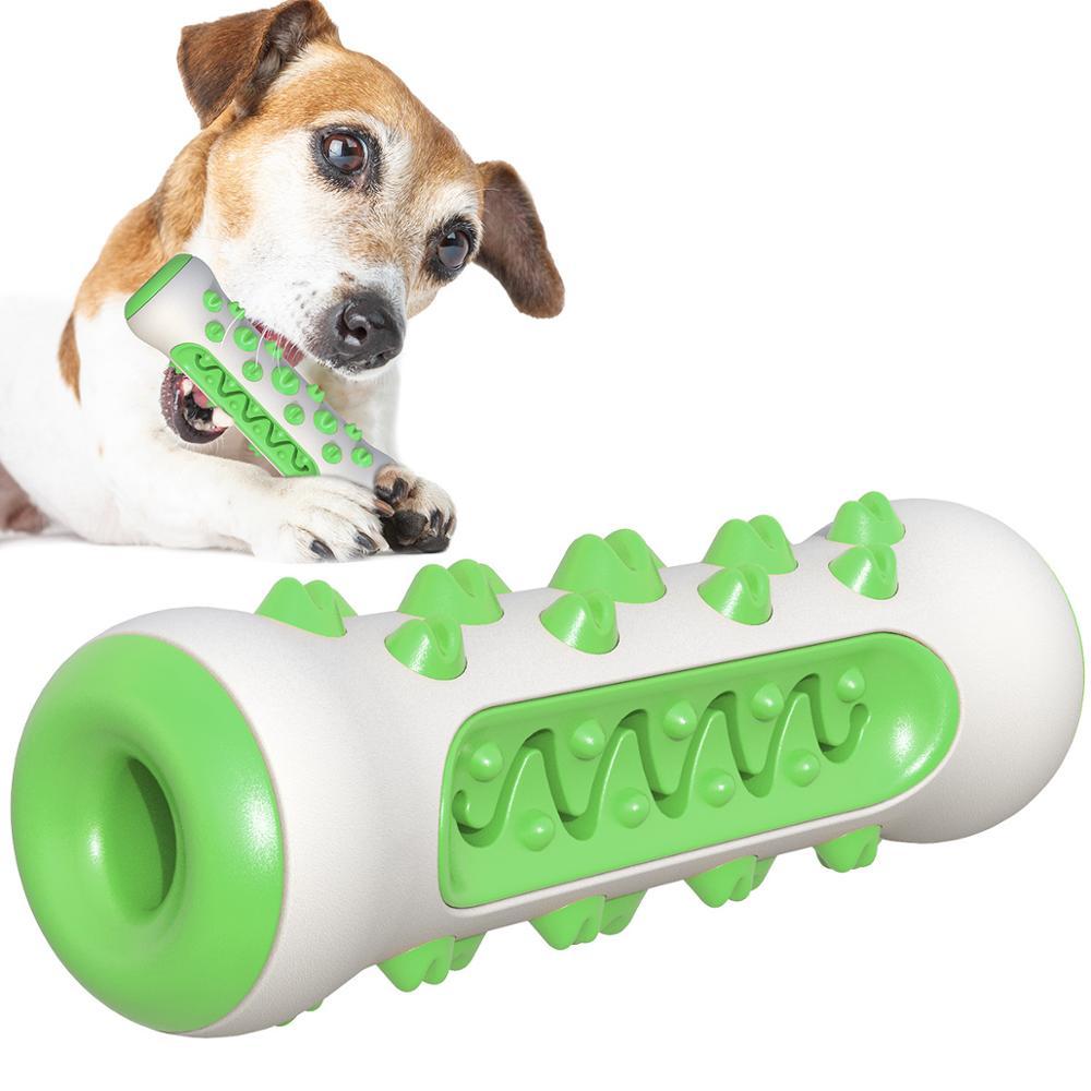 Nearly indestructible toothbrush chew toy