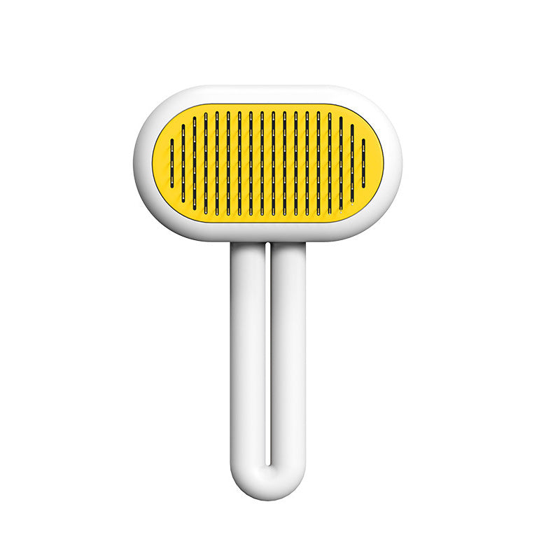 Stainless steel massage grooming comb