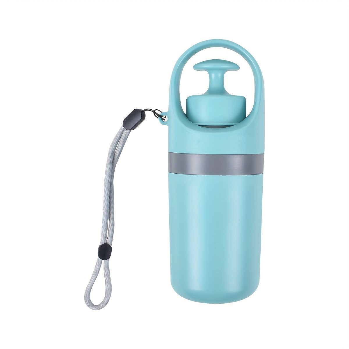 Portable dog poop scooper with bag dispenser