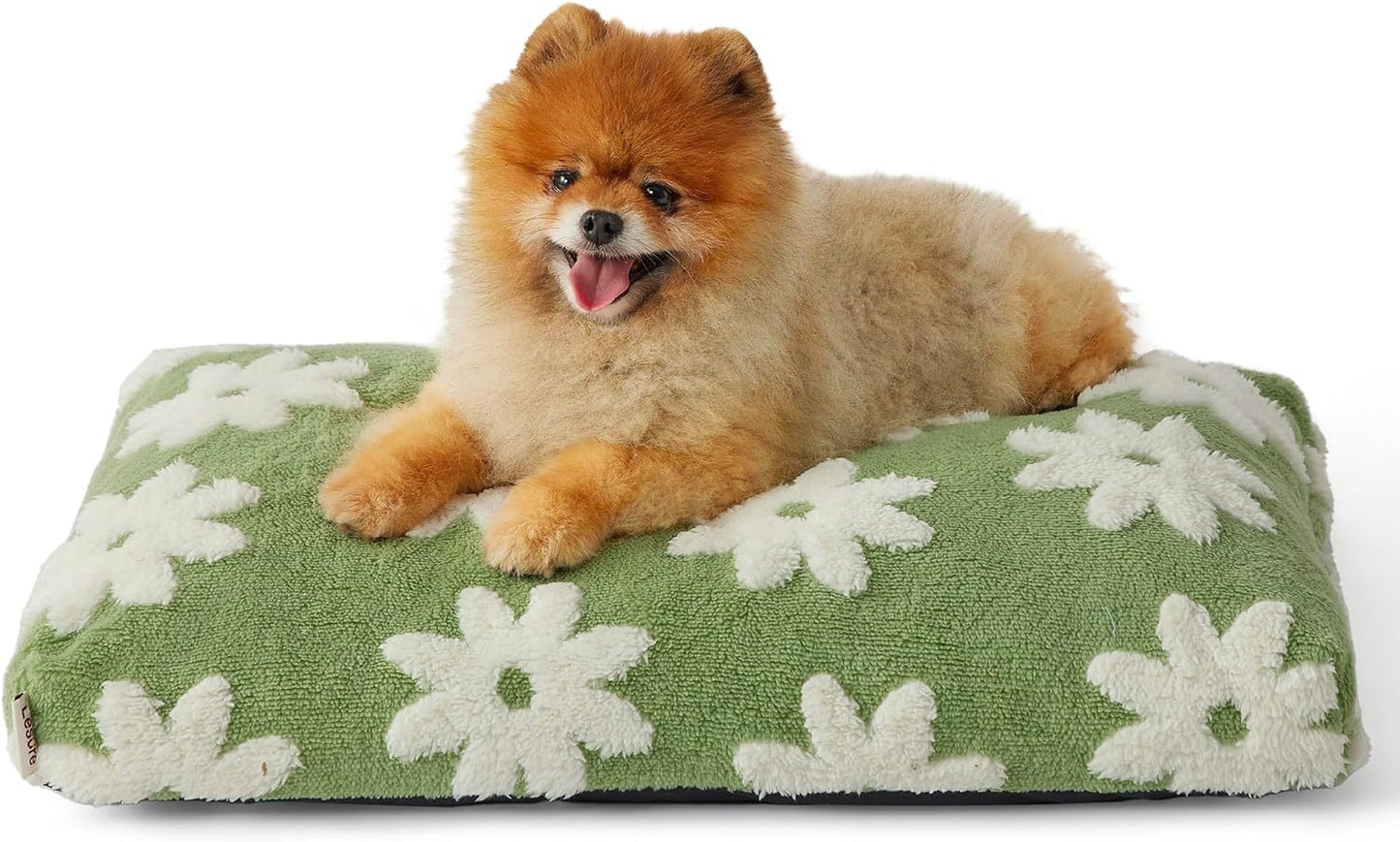 Dog Beds Large Sized Dog Thick Shredded Chopped Foam Pet Bed Dog Bed Indoor With Removable Cover Cute Modern Fuzzy Plush Anti Slip Bottom