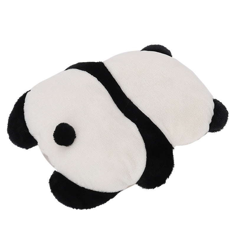 Panda-style pet lounger cushion