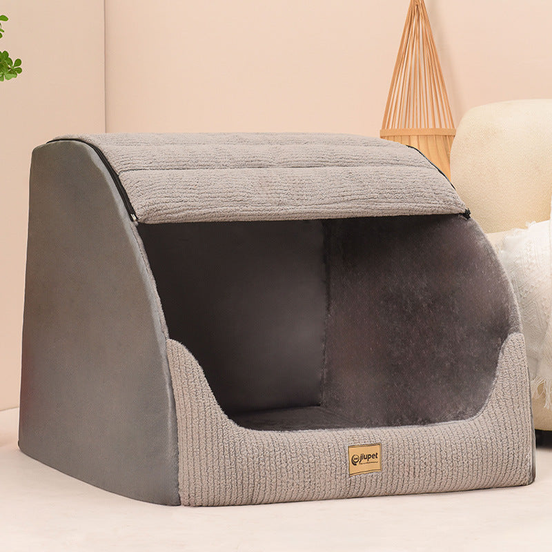 Warm removable washable bed, Golden Retriever-sized