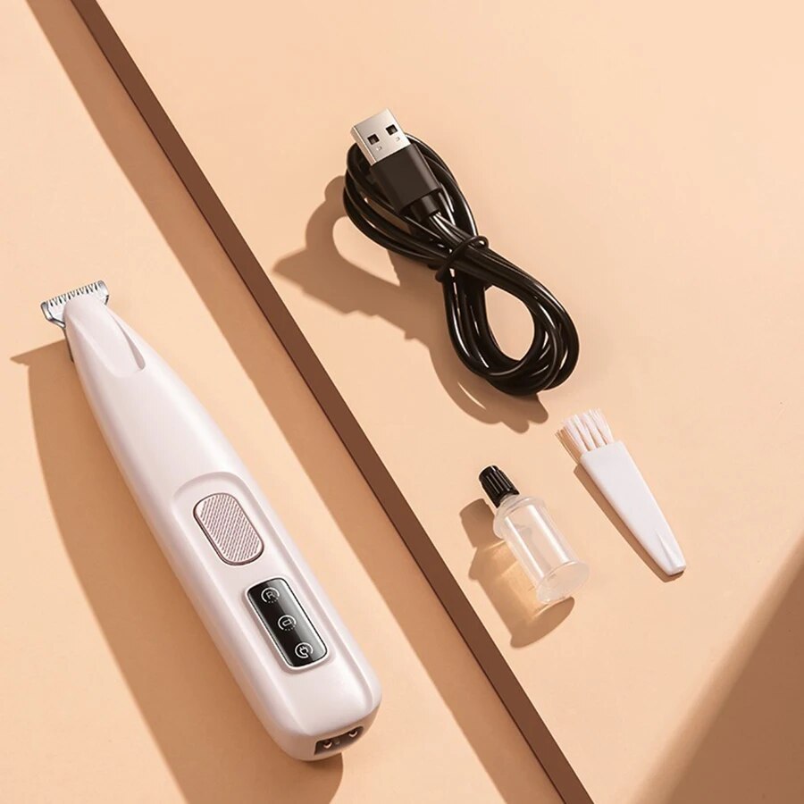 LED display waterproof paw trimmer