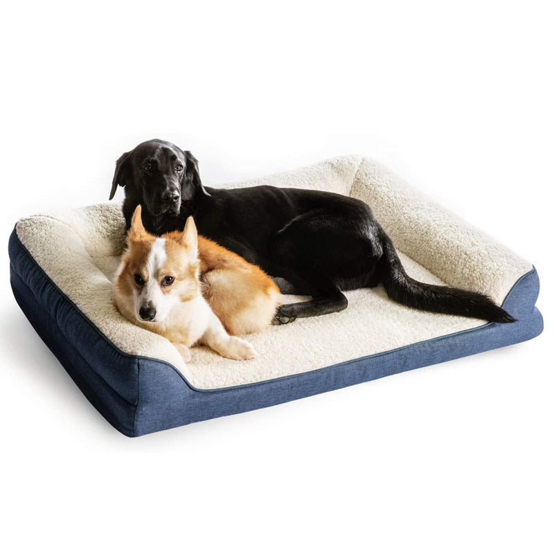 Washable pet sofa bed, medium to extra large