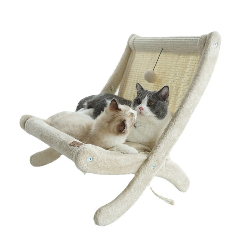 Washable sisal sofa bed for cats