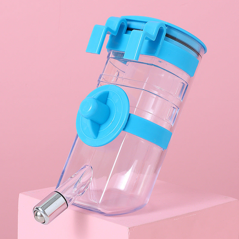 No-drip gravity water dispenser for crates