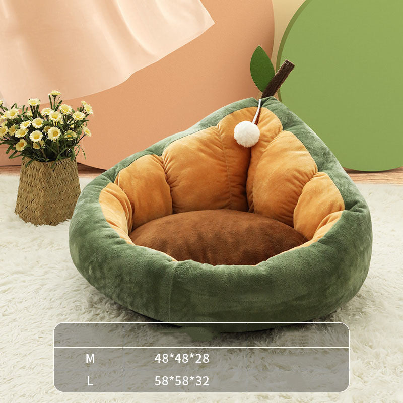 All-season villa pet house, avocado or pear
