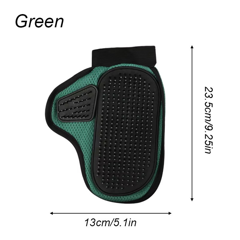 Luxury massage hair removal grooming glove