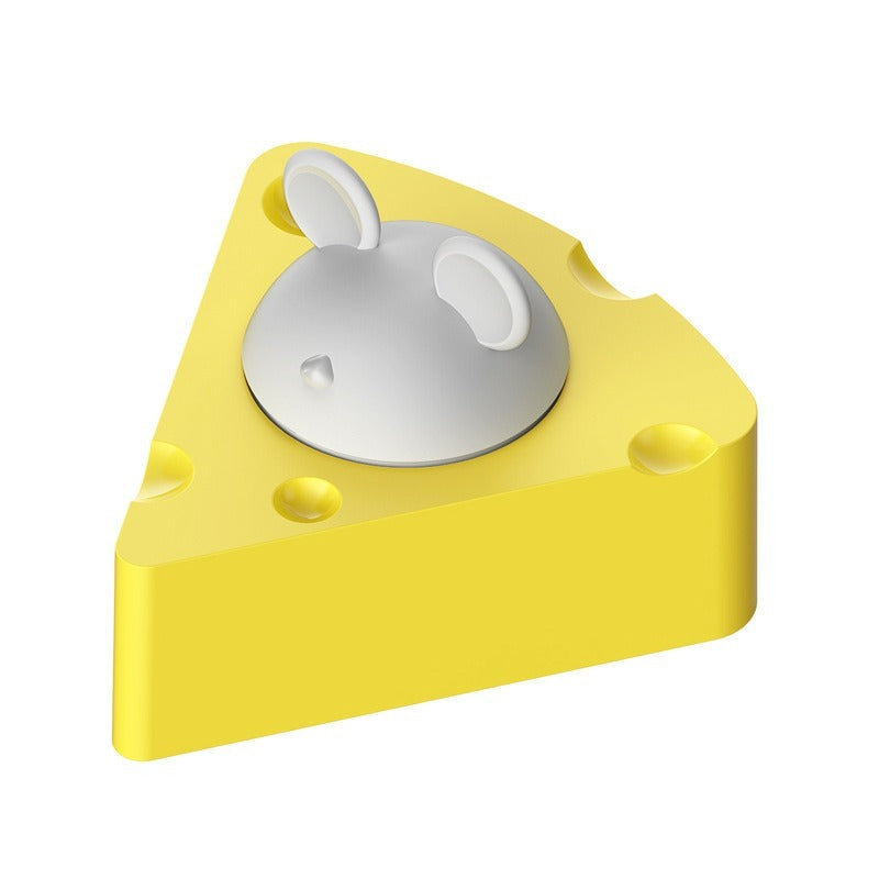Cheese-shaped catnip & silvervine chew ball