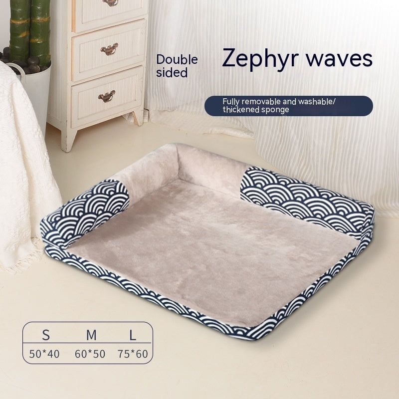 Four-season sofa mat pet bed, S-L