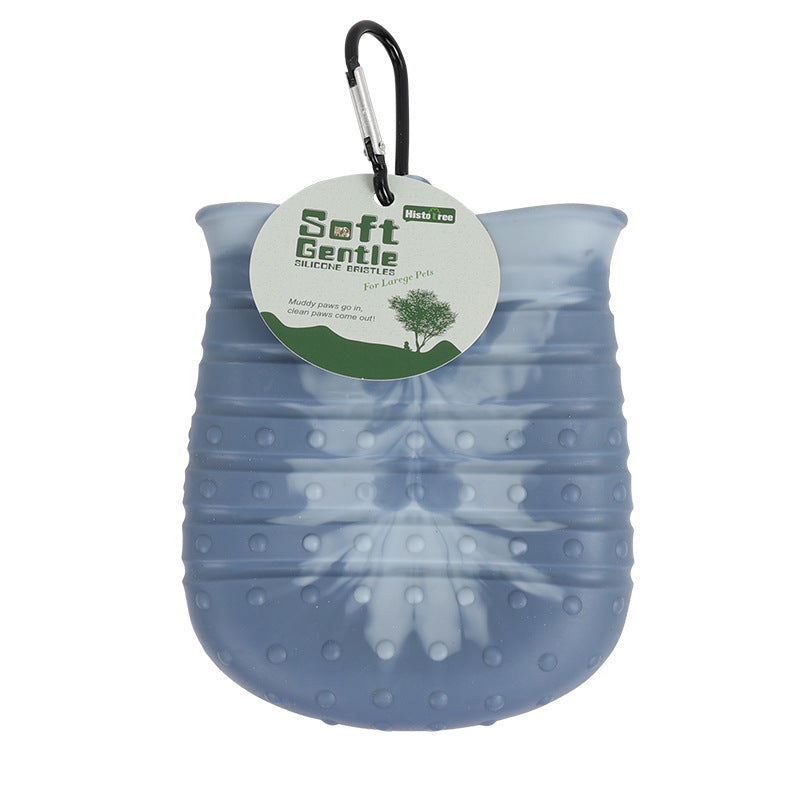 2-in-1 portable dog paw washer cup