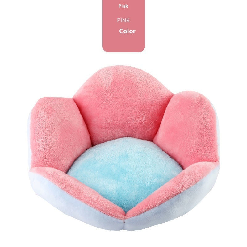 Paw-shaped all-season pet bed, S-L