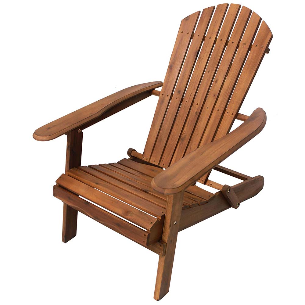 Wooden folding garden chair-1