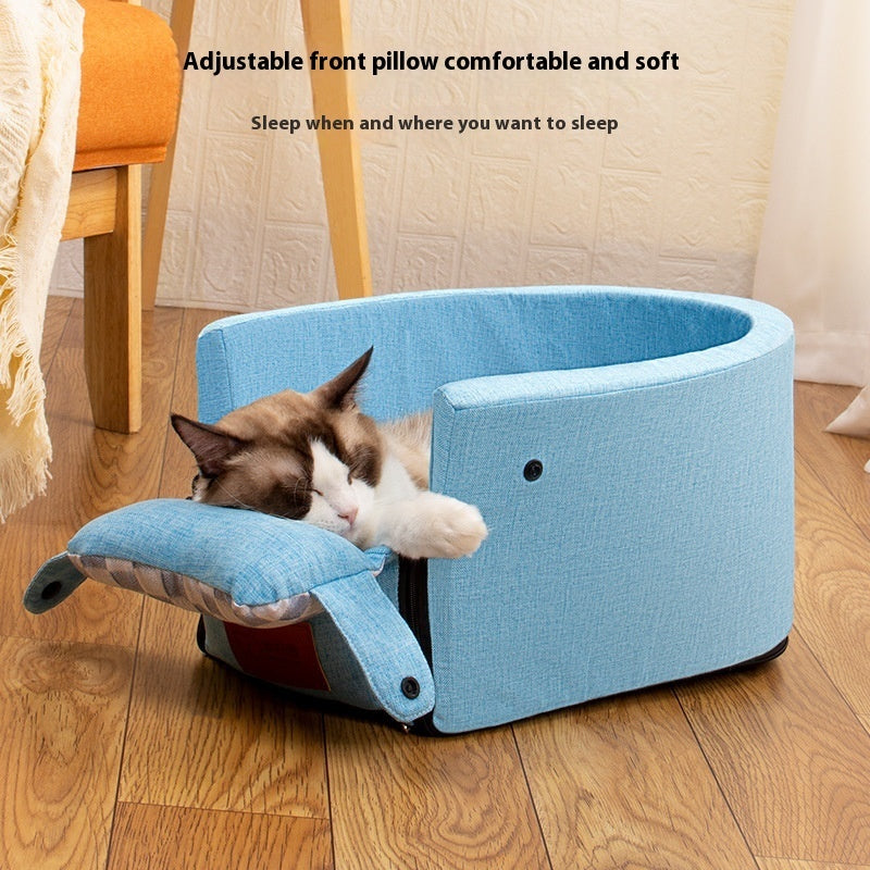 Thickened Pet Bed Anti-scratch Handbag