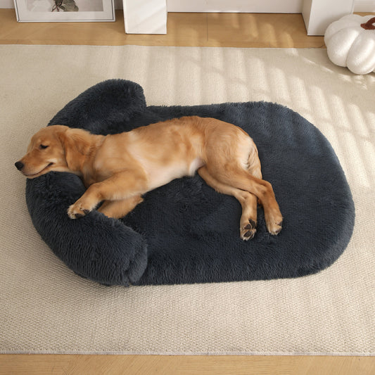 Plush Dog Bed Pet Bed Warm Cushion
