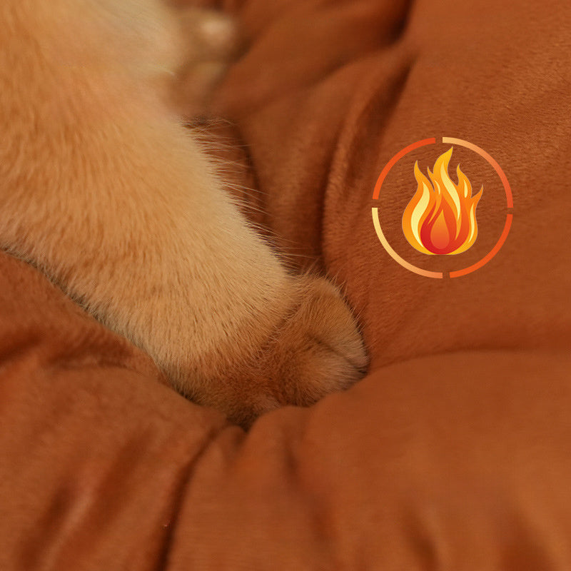 Cat House Cat Bed Snooze Indoor Kennel Self Warming Sleeping Washable Removable Pet Tent Cave Bed Pet Shelter For Puppy Dog