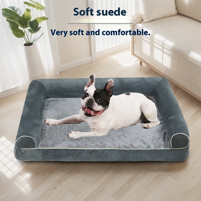 Sponge Can Use Square Pet Bed Breathable Cool
