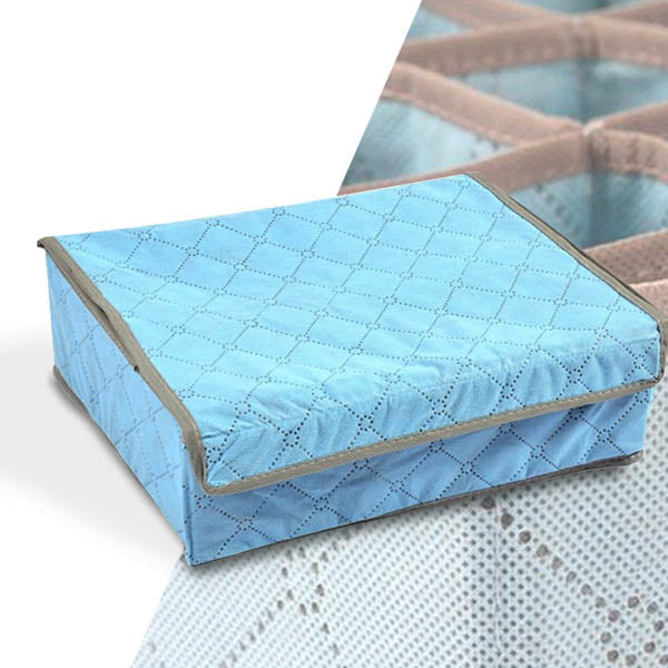Underwear storage box with 24 compartments-1