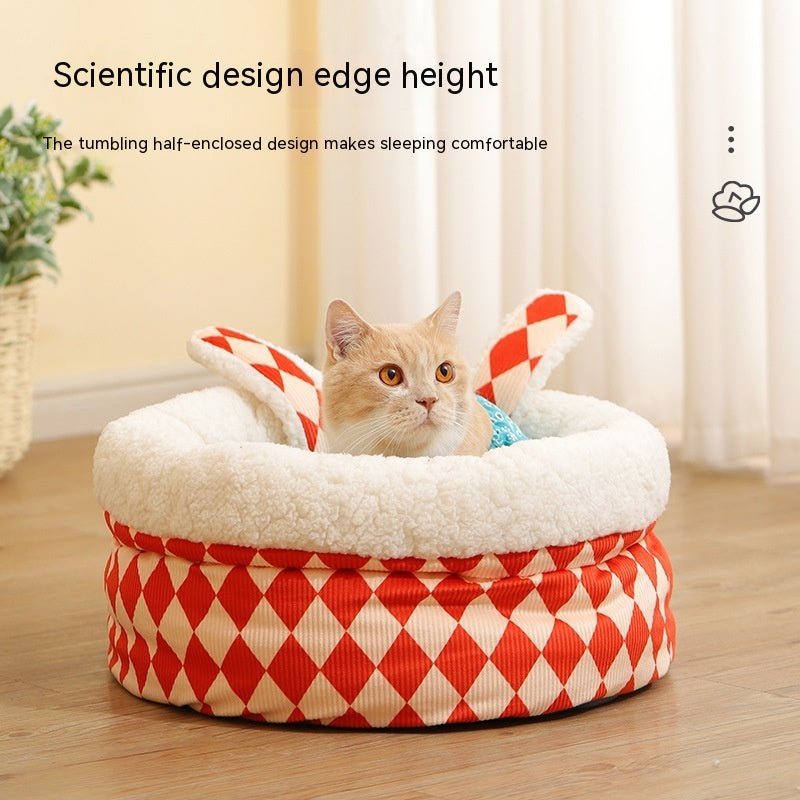 Circus Warm Cute Pet Bed Four Seasons Universal