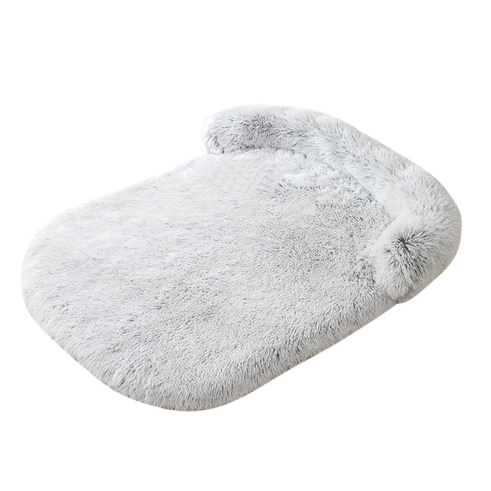 Plush Dog Bed Pet Bed Warm Cushion