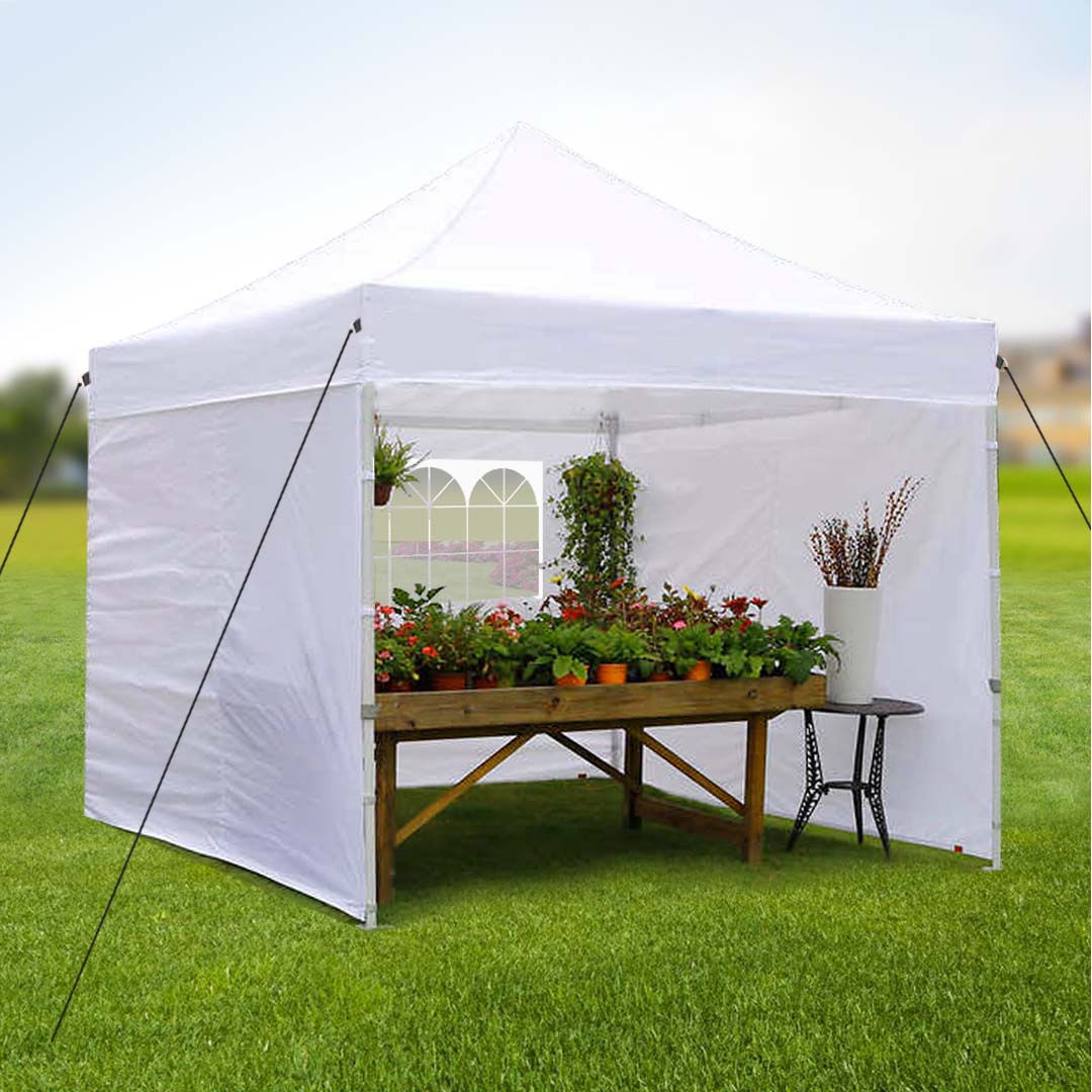 Pavilion tarp in several types - 3x3 meter roof and side wall tarp-4