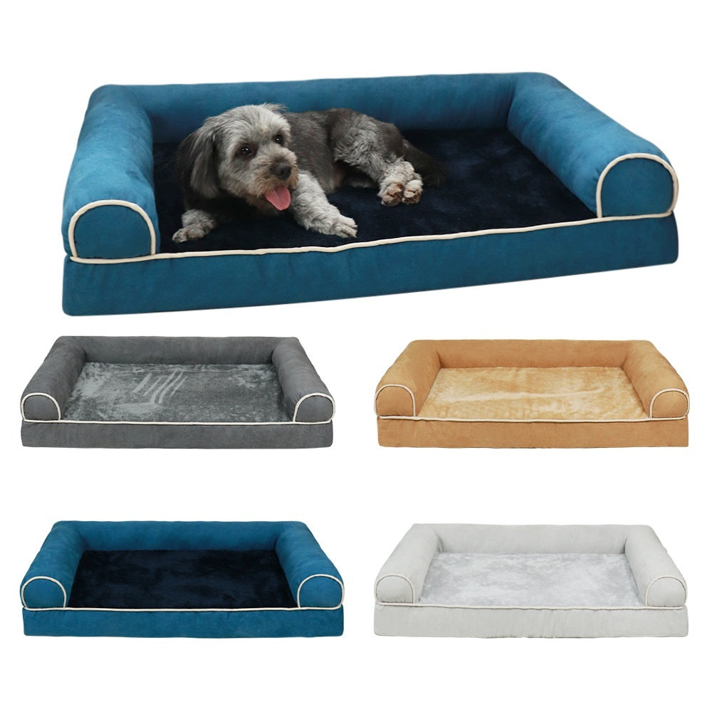 Sponge Can Use Square Pet Bed Breathable Cool