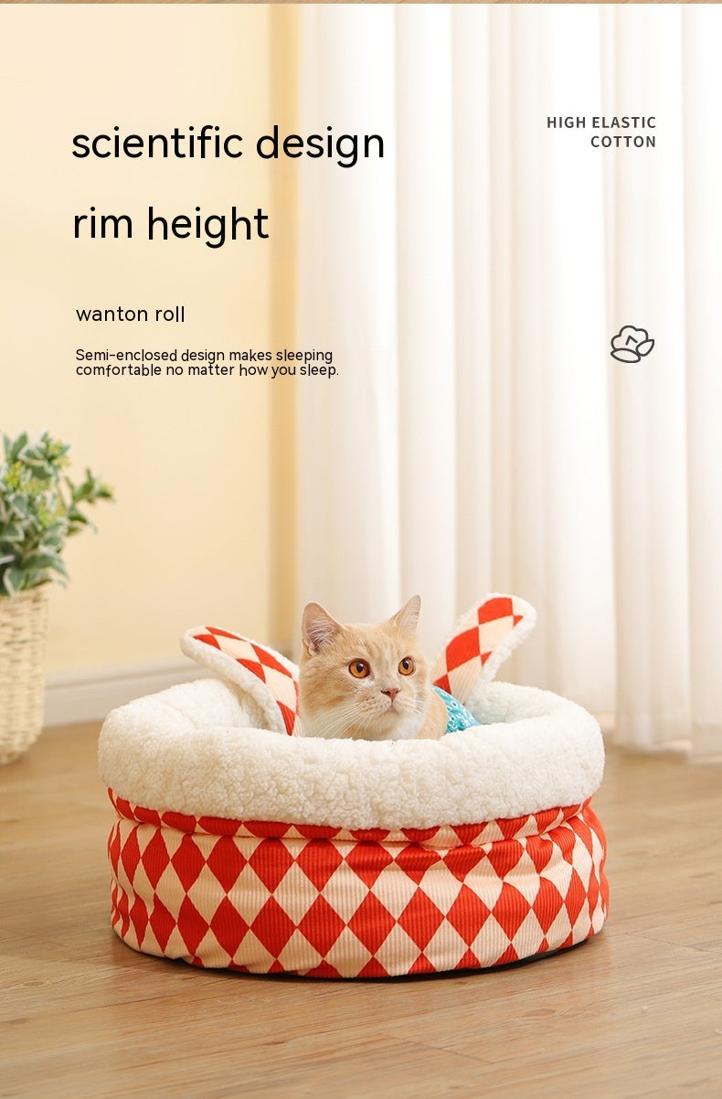 Circus Warm Cute Pet Bed Four Seasons Universal