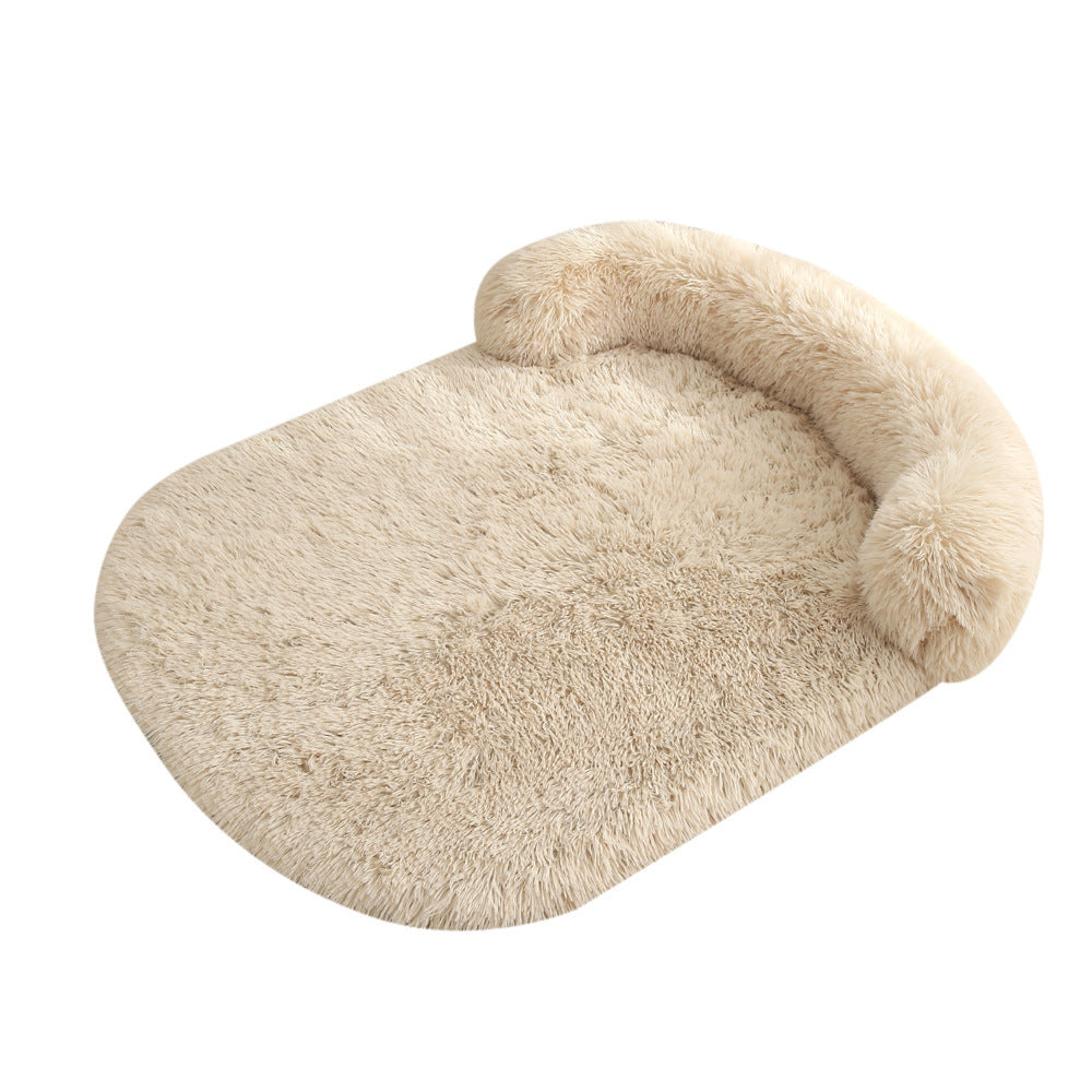Plush Dog Bed Pet Bed Warm Cushion