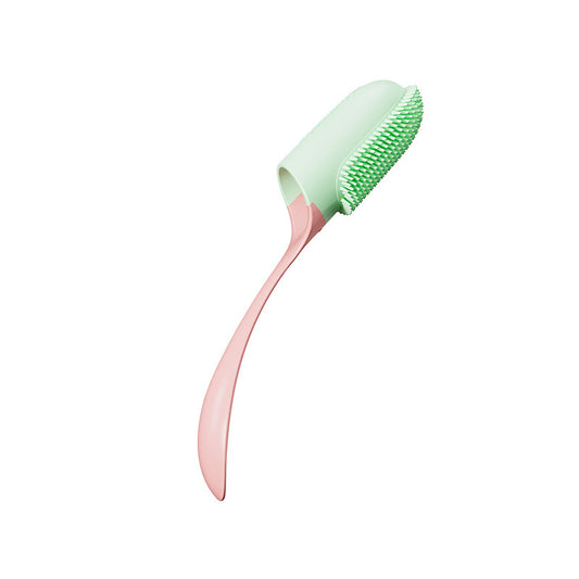Silicone finger toothbrush, full mouth coverage