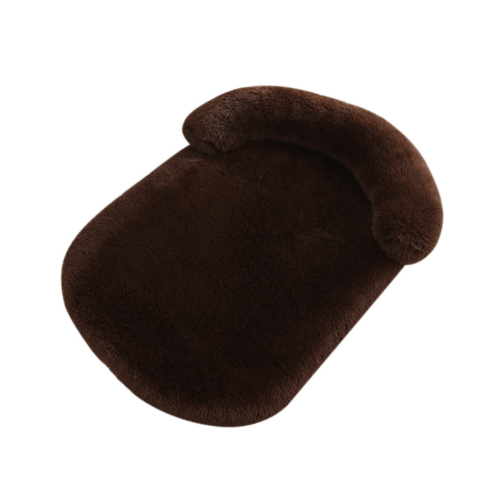 Plush Dog Bed Pet Bed Warm Cushion