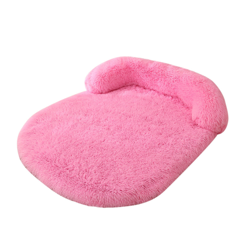 Plush Dog Bed Pet Bed Warm Cushion