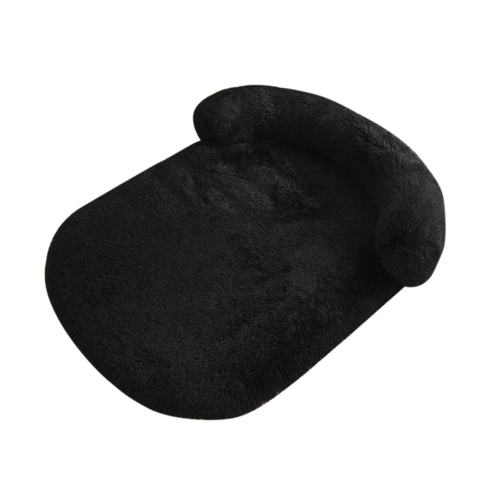 Plush Dog Bed Pet Bed Warm Cushion