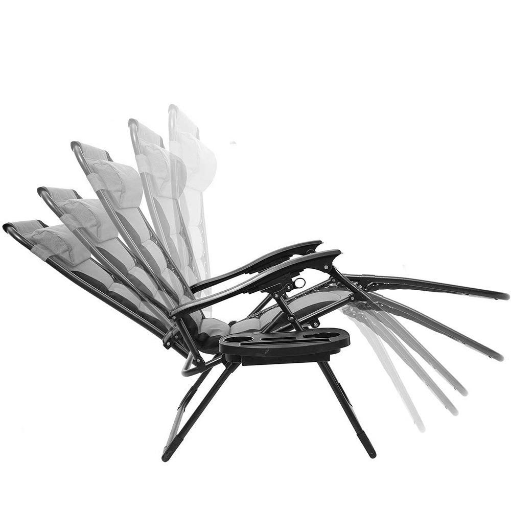 Delux Zero gravity chair, multi-color-gray-4