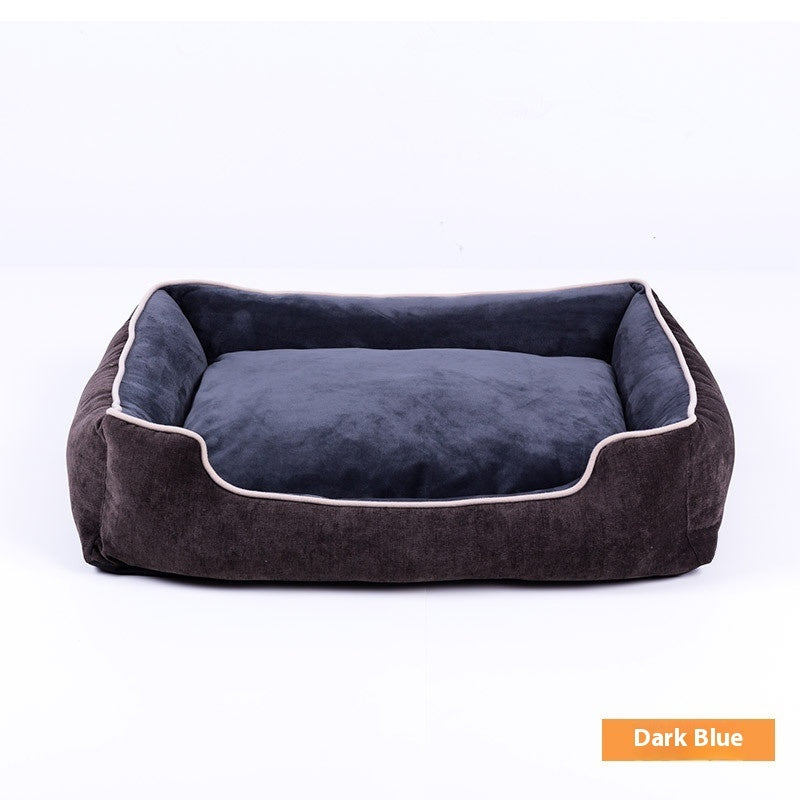 Velvet Pet Bed Cathouse Doghouse