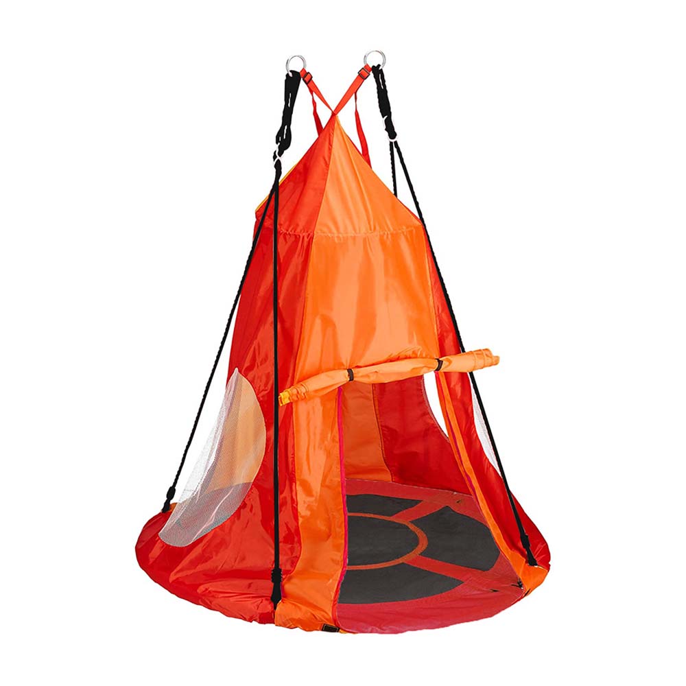 Nest swing-110 cm-with red tent-1