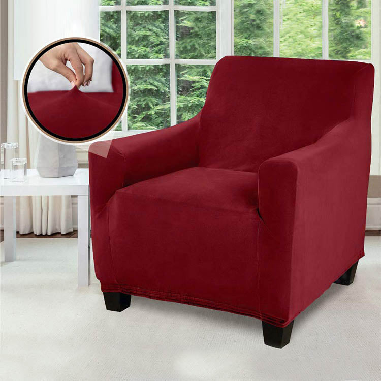 Armchair and sofa protective covers in several types-for armchairs-burgundy-1