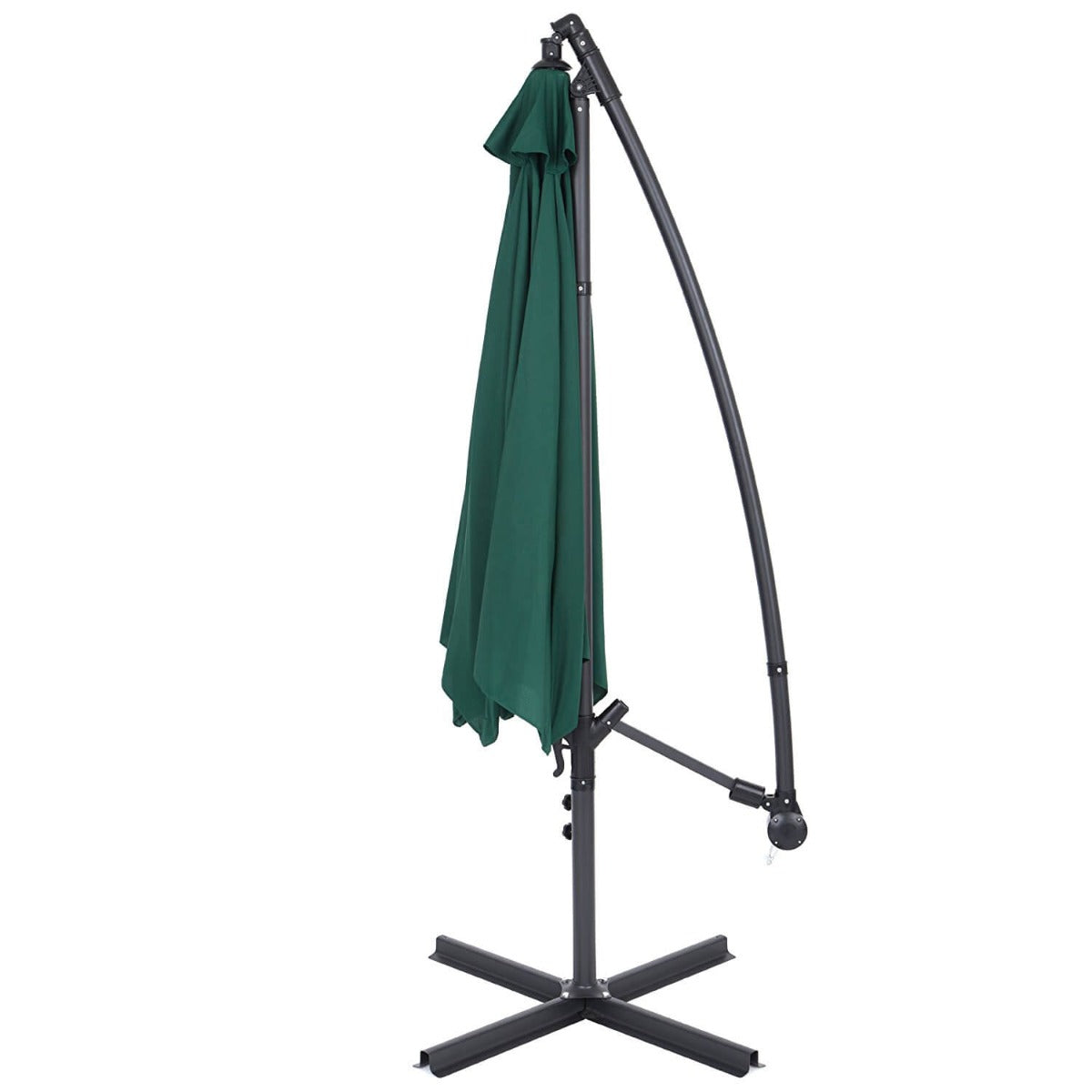 Hanging parasol 2.7 m - in several colors-green-1