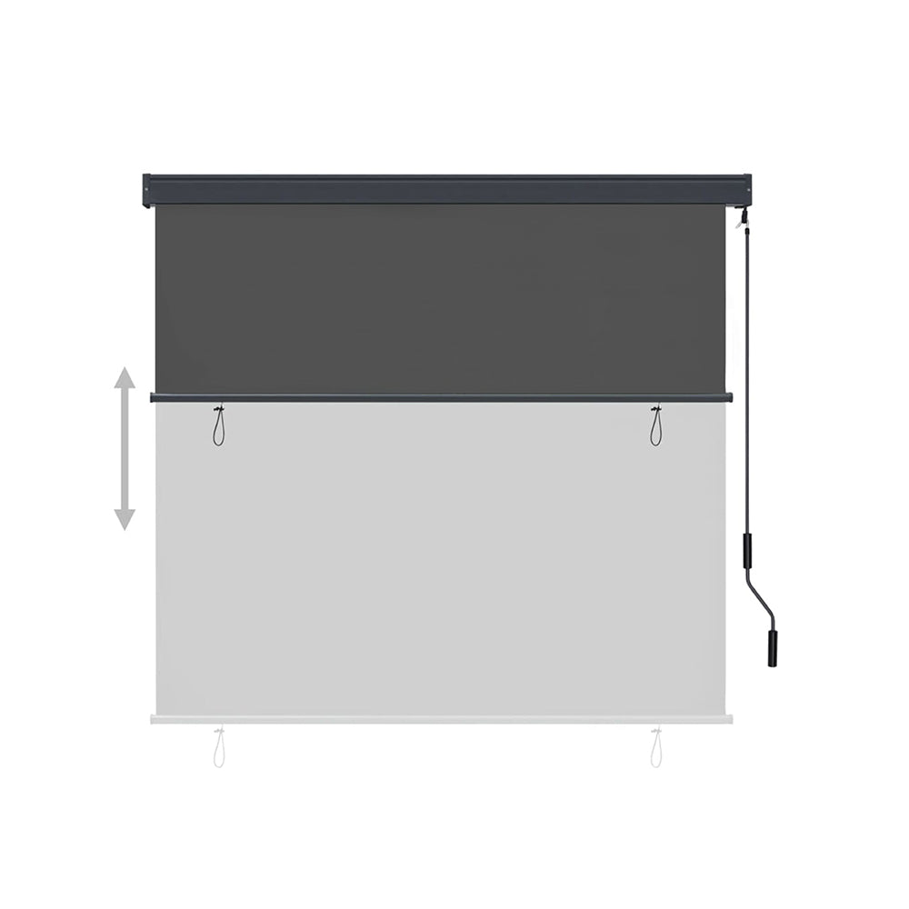 Vertical awning, 1.3*2.5m, grey-2