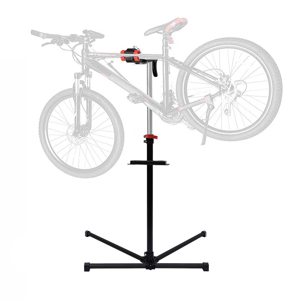 Bicycle repair stand with gift tool holder-0