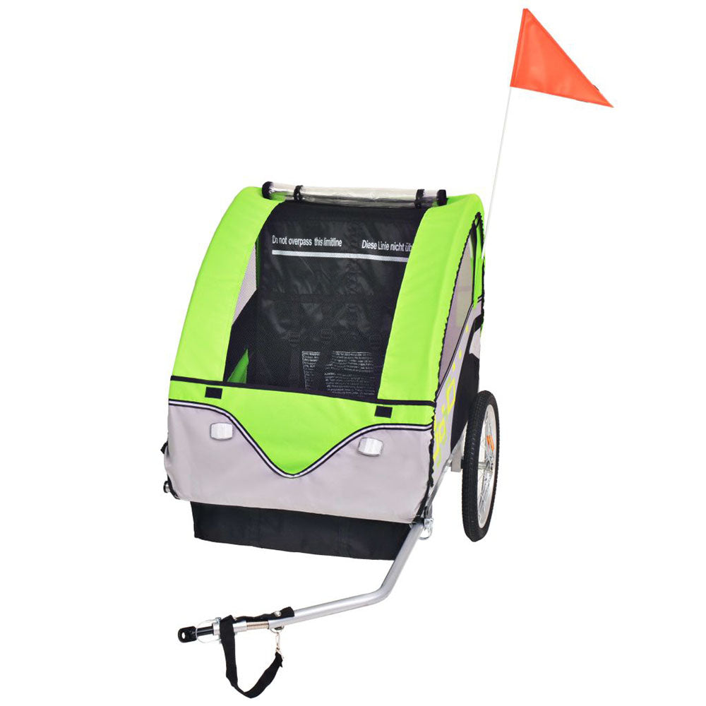 Bicycle trailer for children, 30 kg load capacity-1