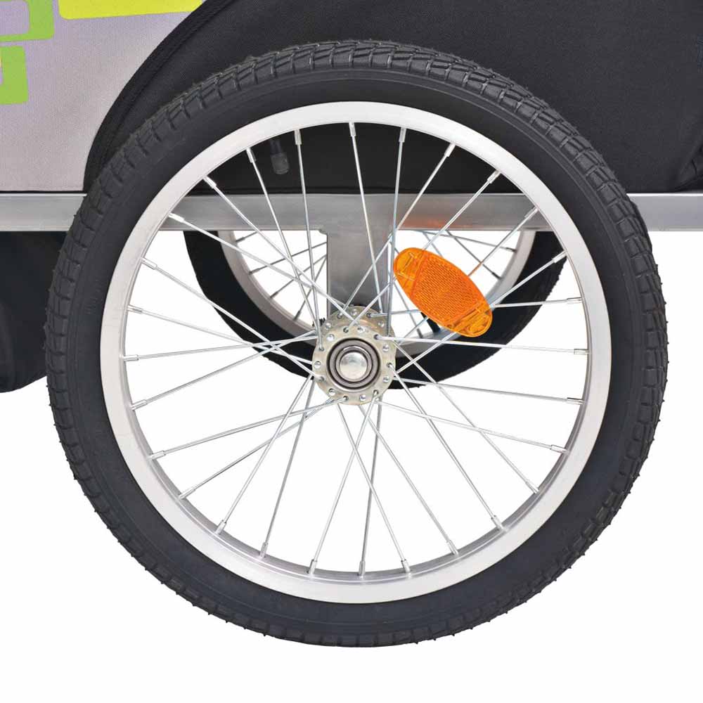 Bicycle trailer for children, 30 kg load capacity-2